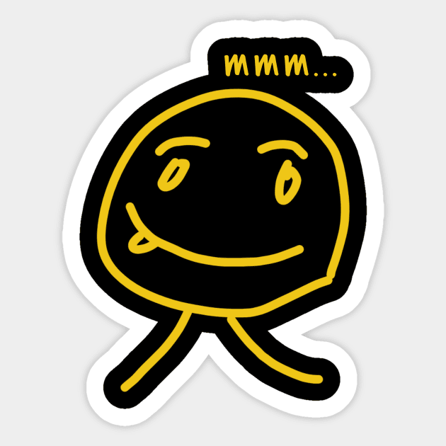 Funny face mmm... Sticker by Haland 9